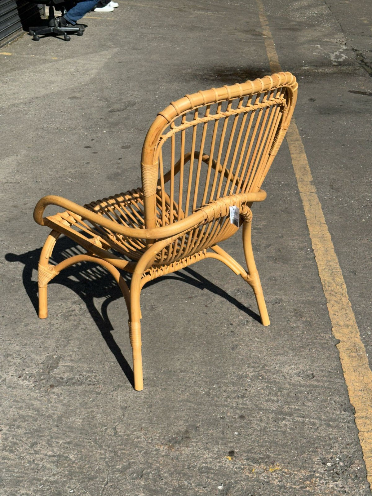 Habitat Wyatt Rattan Chair - Natural (S)