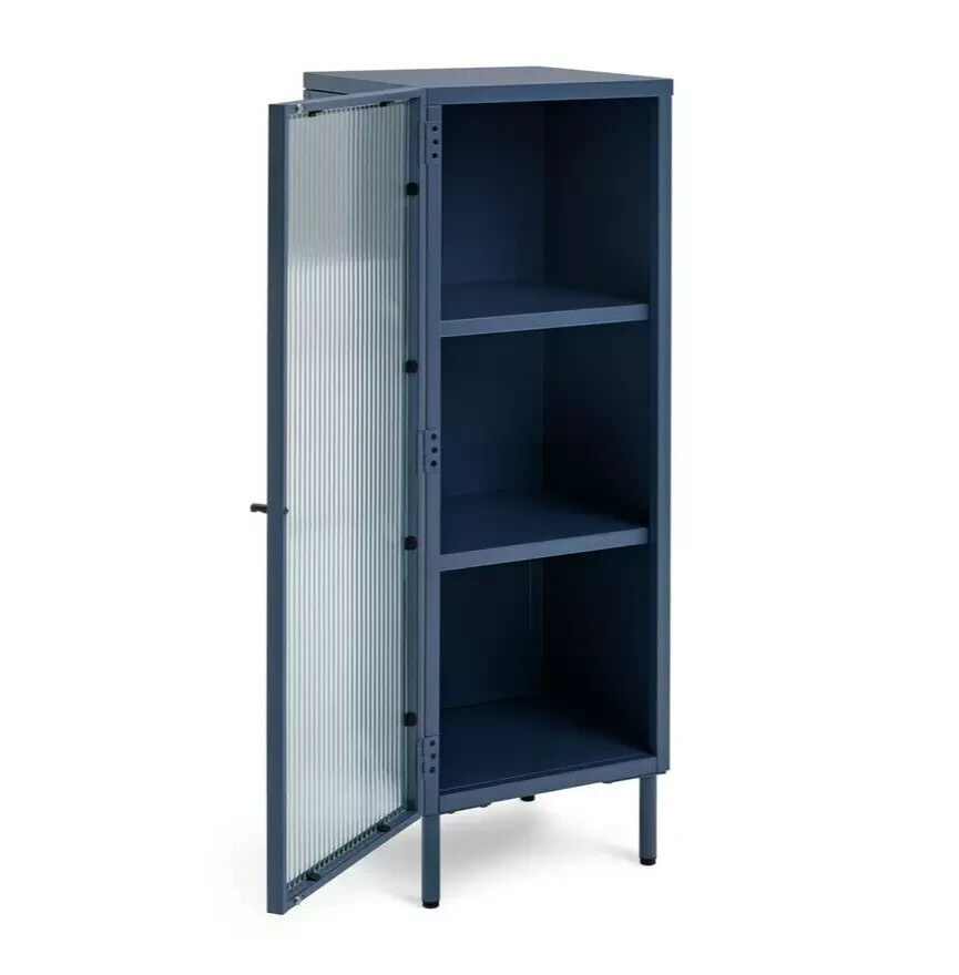 Habitat Morillo Tallboy - Blue | Modern Chest Drawers Storage Cabinet Bathroom