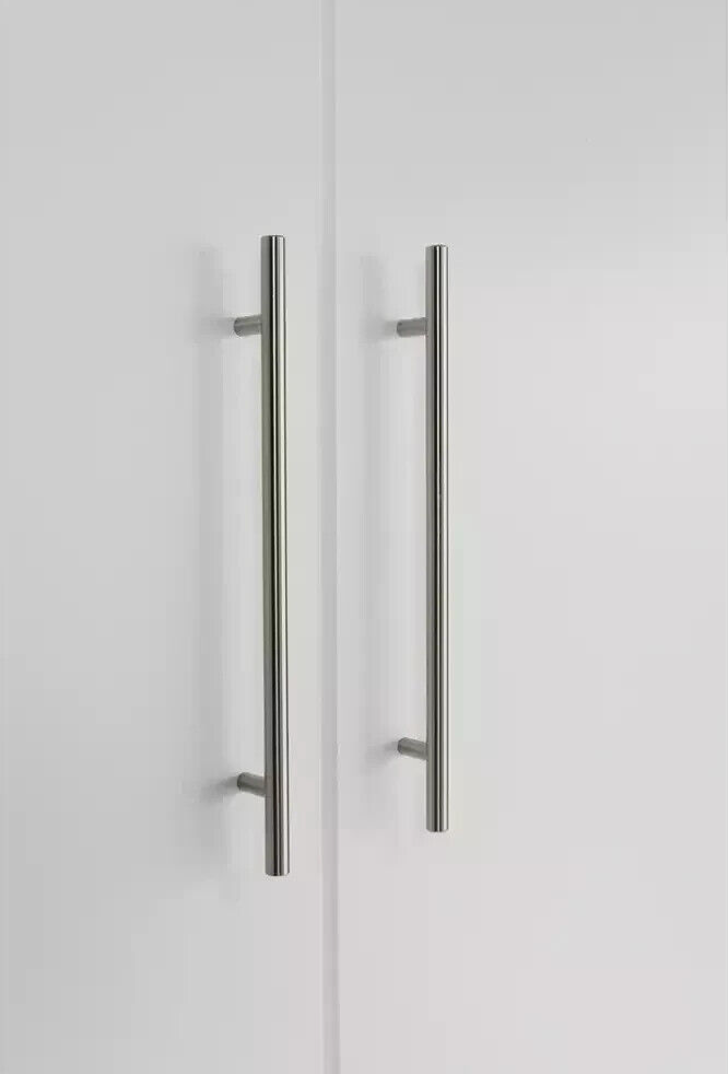 Normandy 2 Door Wardrobe - White ( B Grade 32637 )