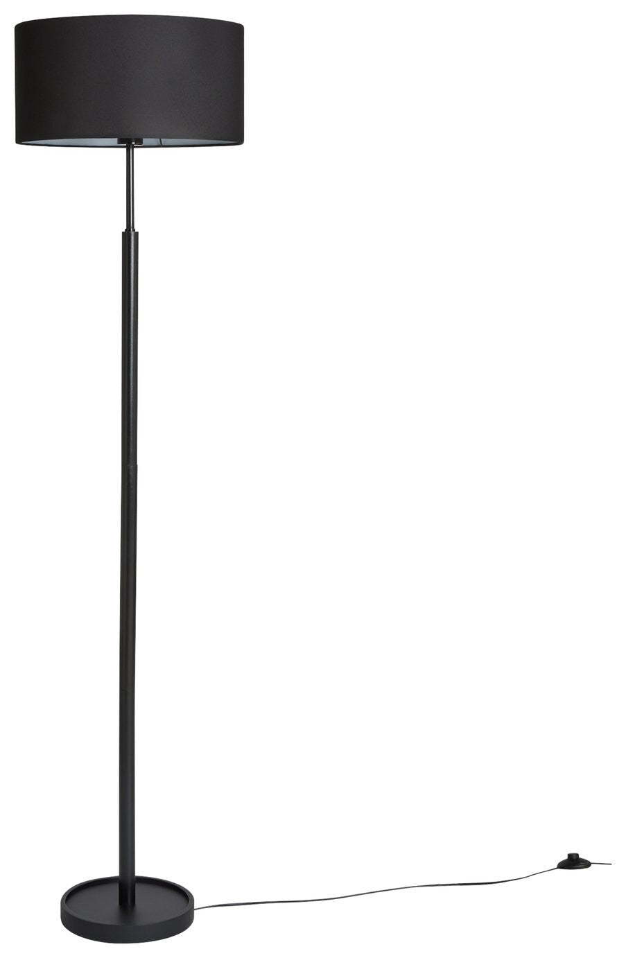 Gloss Stick Floor Lamp - Black ( B Grade 13482 )