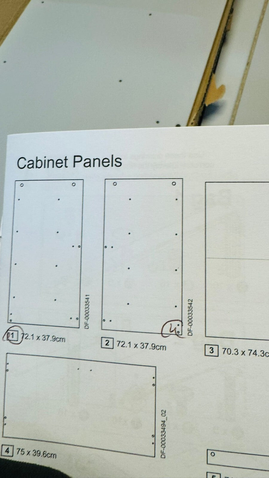 Brisbane 4 Drawer Chest â€“ Grey ( B Grade )