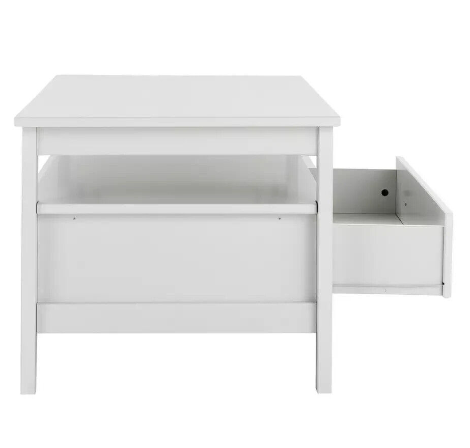 Habitat Minato 1 Drawer Coffee Table - White
