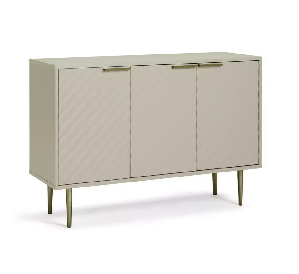 Habitat Oti 3 Door Sideboard - Champagne
