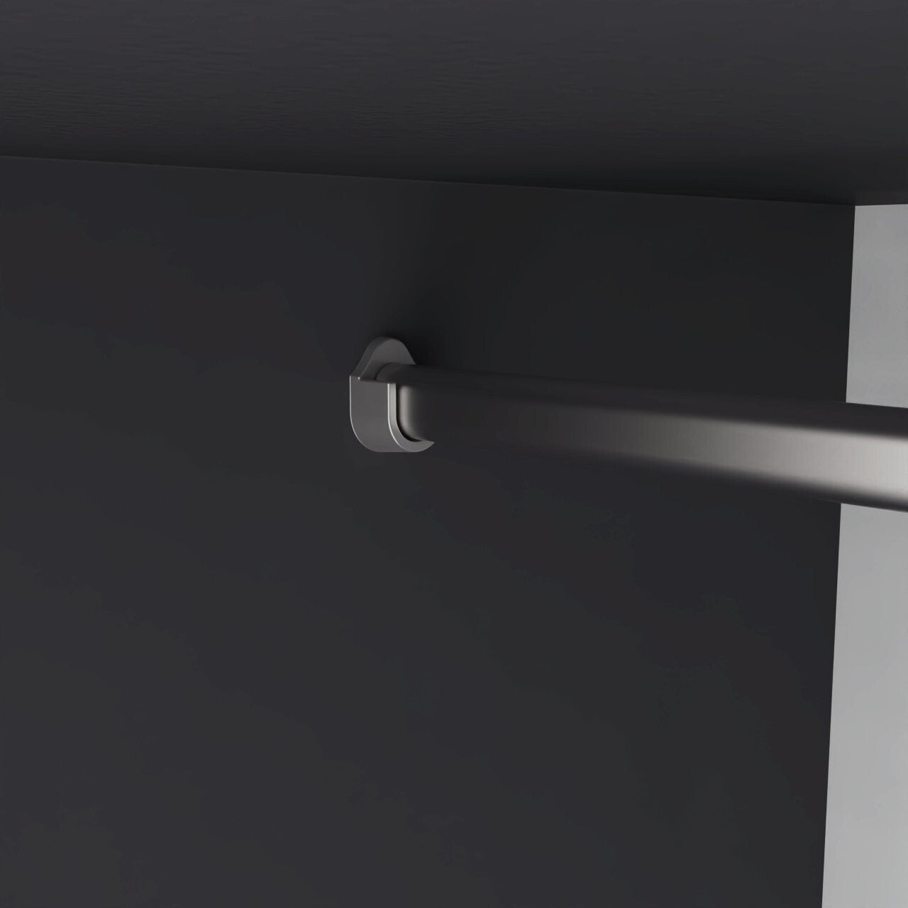 Seville 1 Door Wardrobe - Anthracite