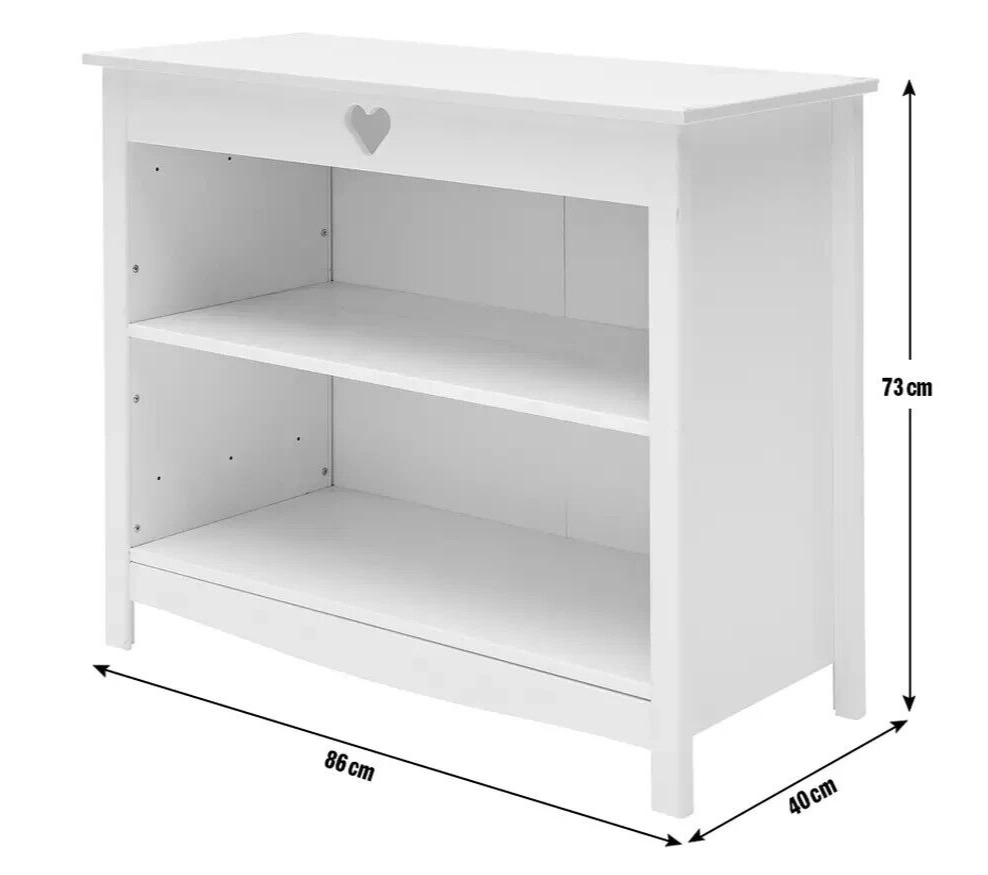 Habitat Kids Mia Bookcase - White
