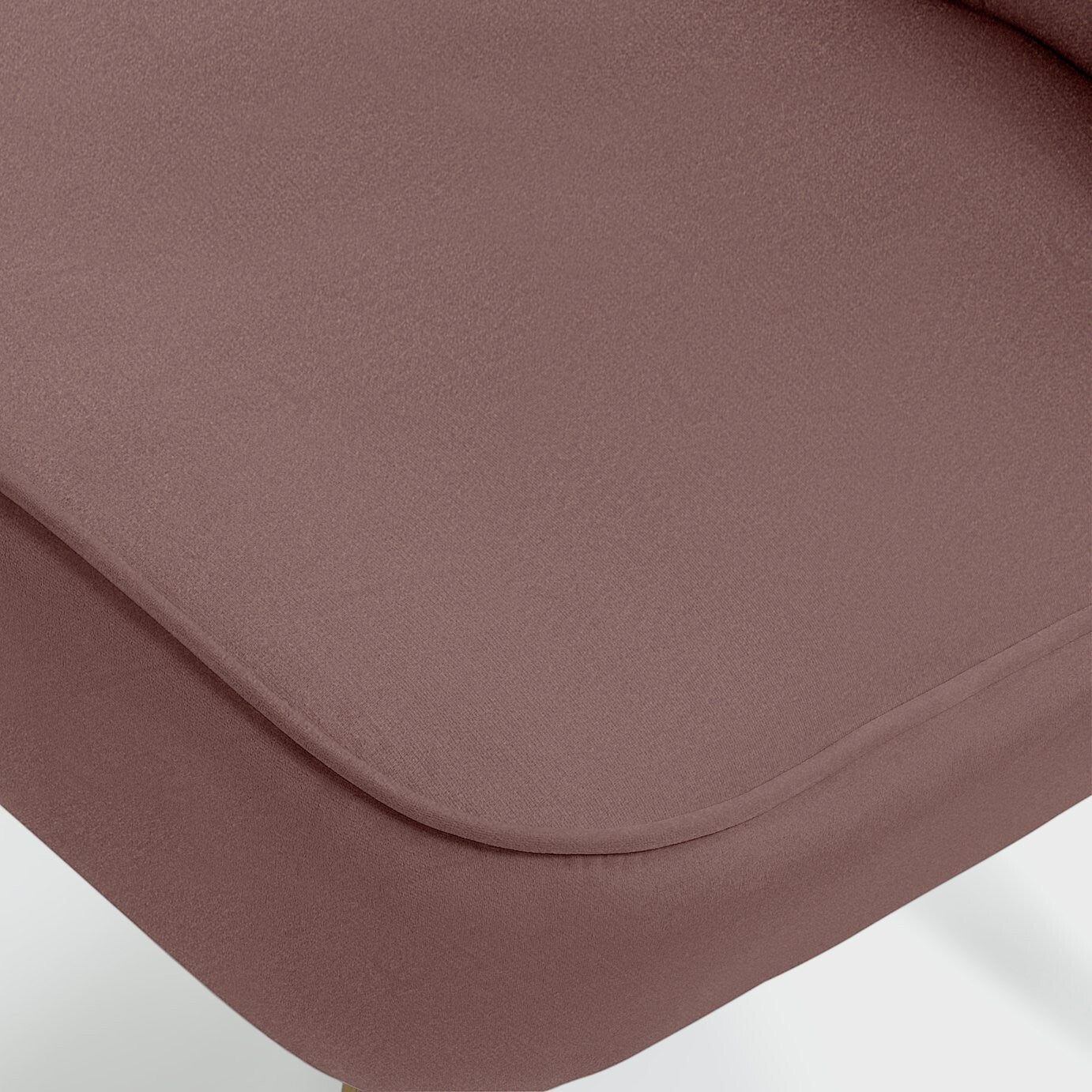 Alexis Velvet Cocktail Chair - Pink