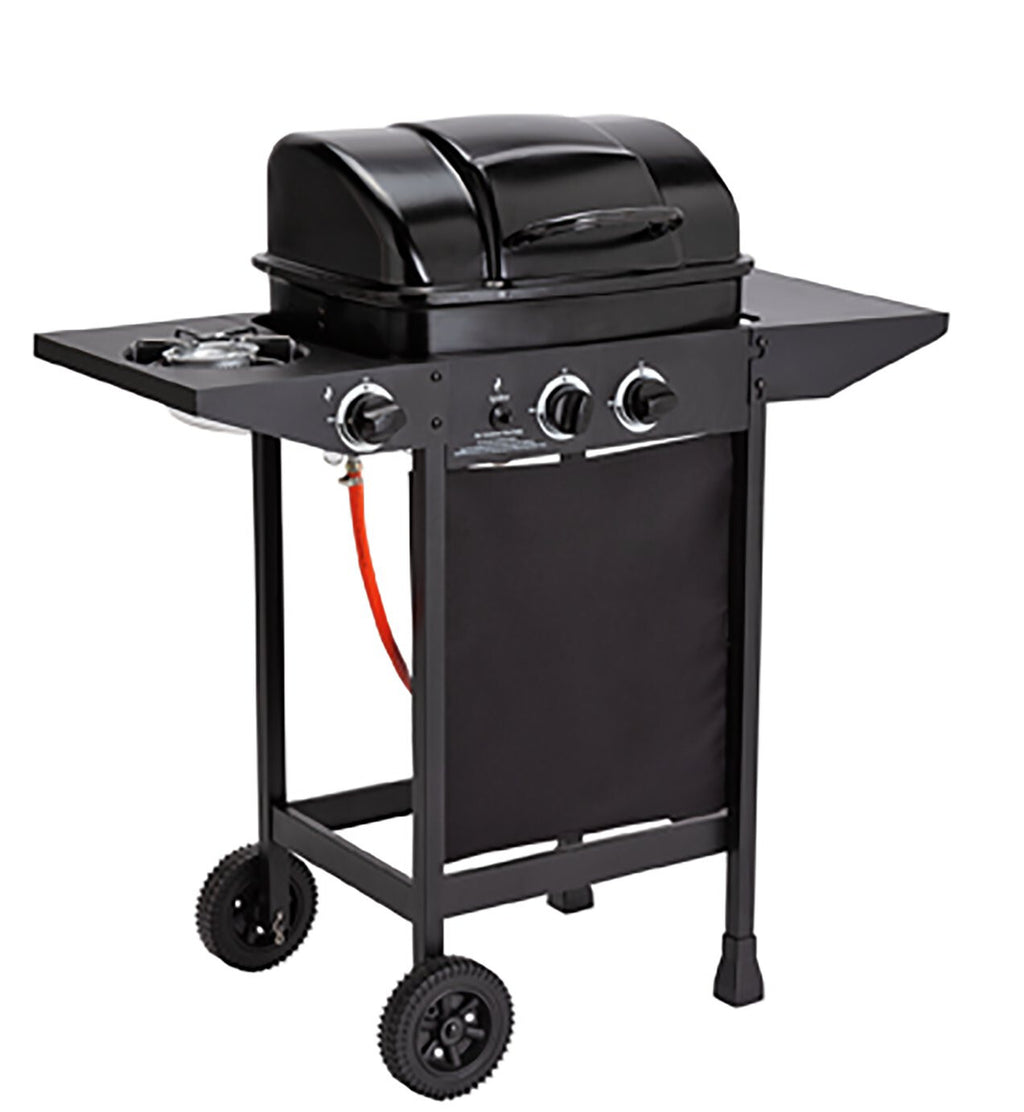 2 Burner Gas BBQ with Side Burner