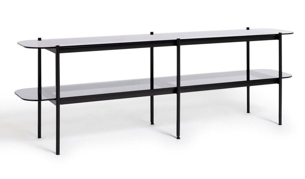 Habitat Neo 2 Shelf Large TV Unit - Black