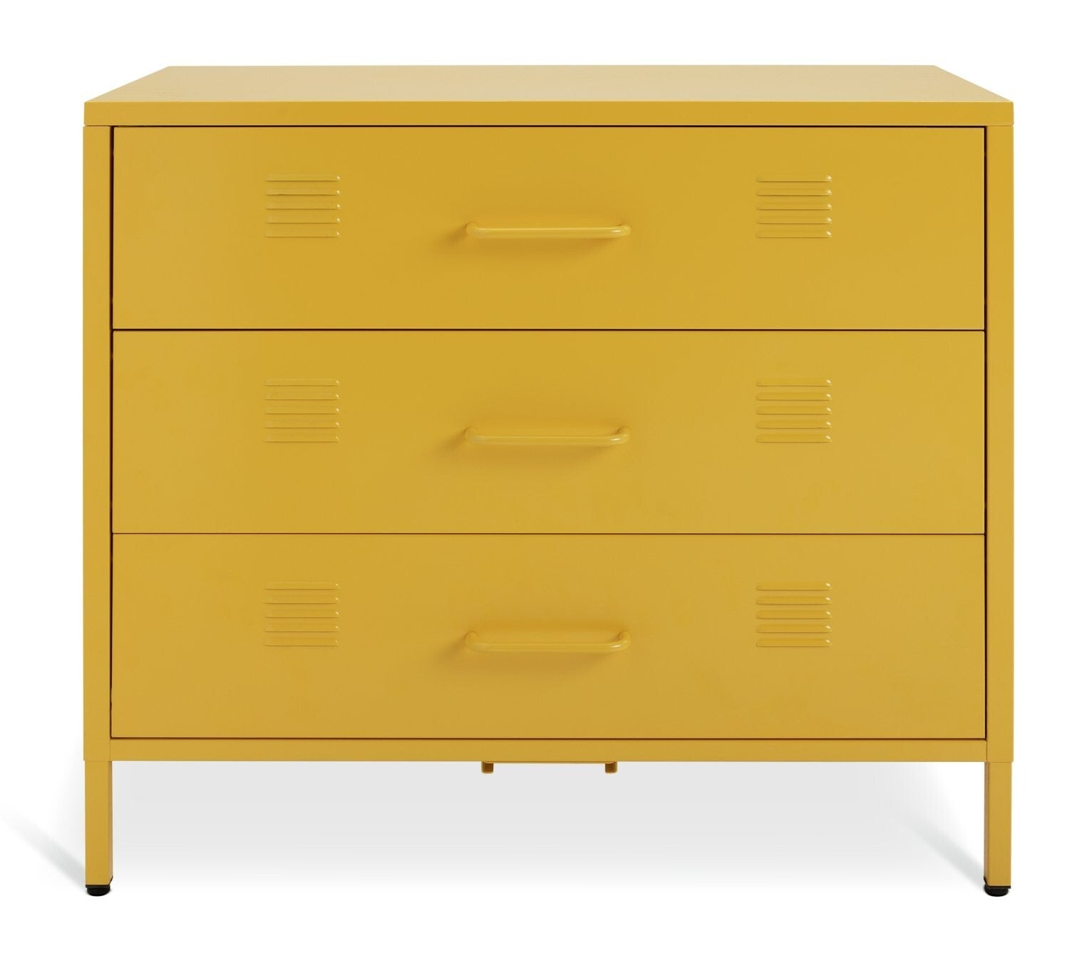 Habitat Stevie 3 Drawer Chest - Mustard ( B Grade 33826 )