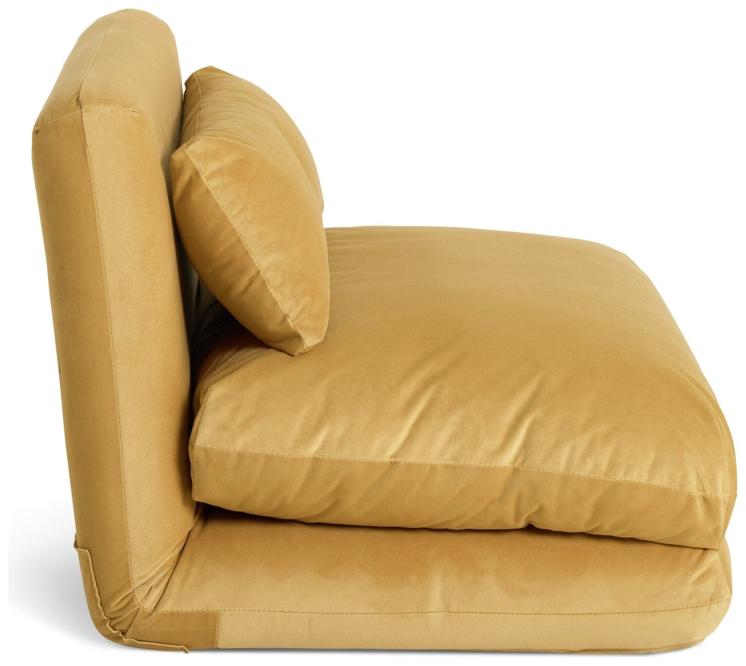 Habitat Lexi Fabric Chair Bed - Camel