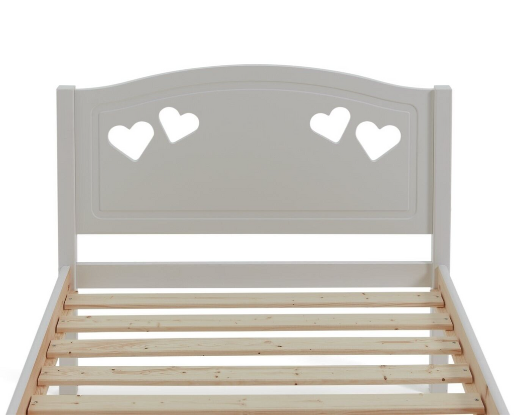 Habitat Home Mia Single Bed Frame - White | Modern Sturdy Bedroom ( B Grade )
