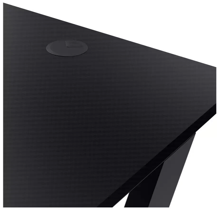 Trust GXT700 Omnius Gaming Desk - Black | Gaming Table Cup Holder Headset Hook