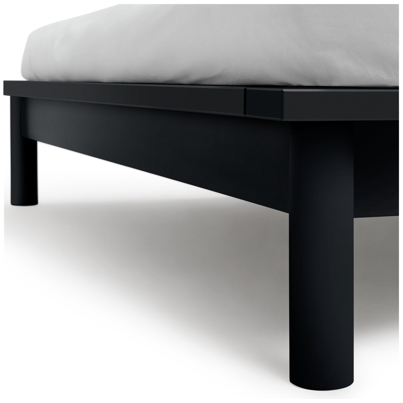 Habitat Akio Kingsize Platform Bed Frame - Black ( B Grade 32618  )