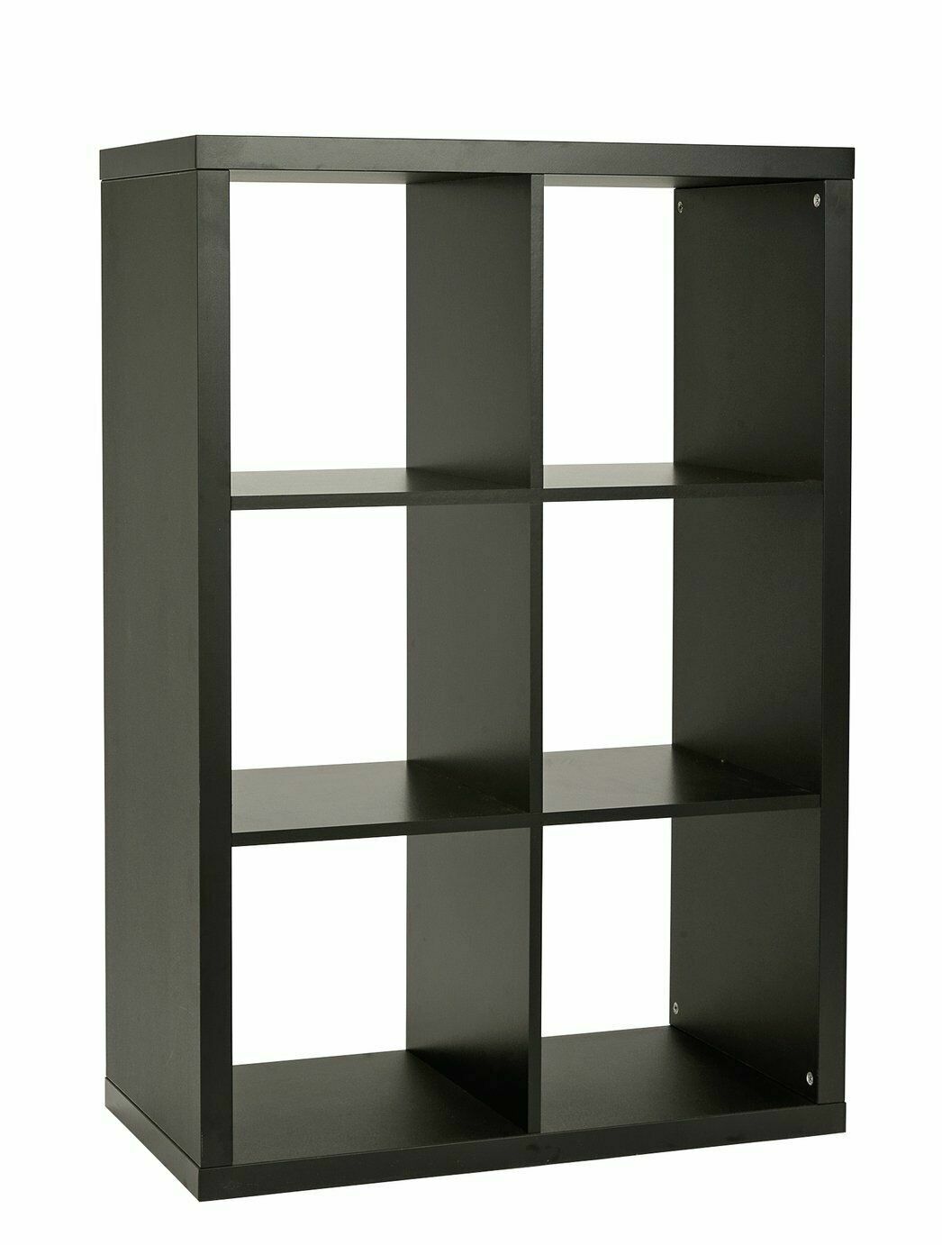 Squares Plus 6 Cube Storage Unit - Black ( B Grade 19891 )