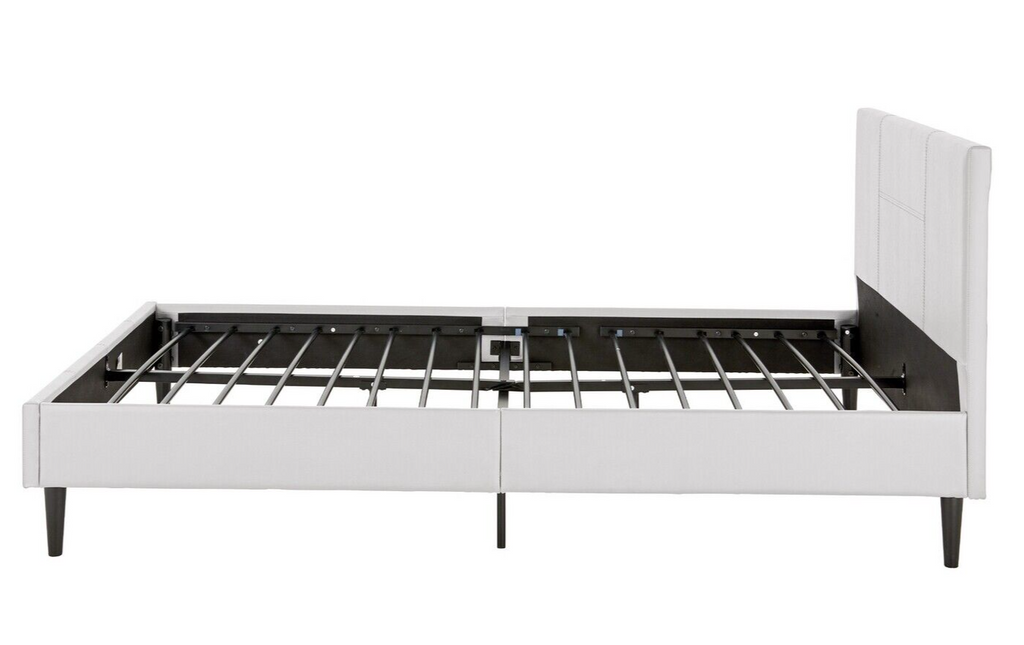 Skylar Small Double Bed Frame - White