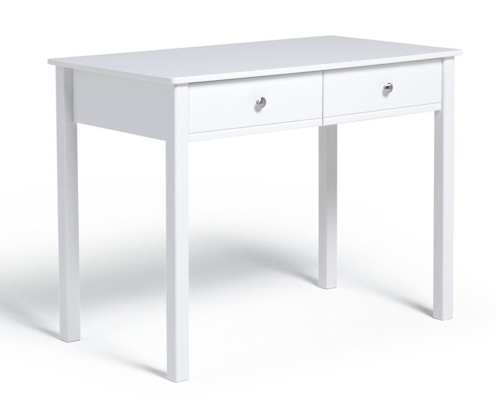 Habitat Brooklyn 2 Drawer Desk - White ( B Grade )