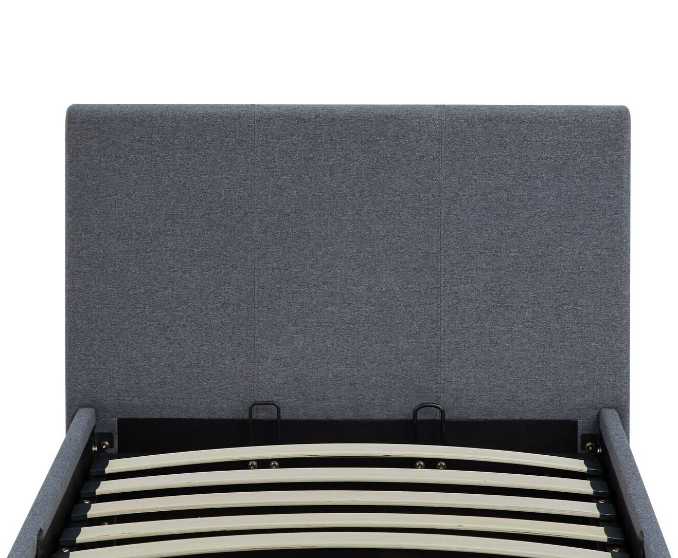 Heathdon Single End Lift Ottoman Bed - Grey