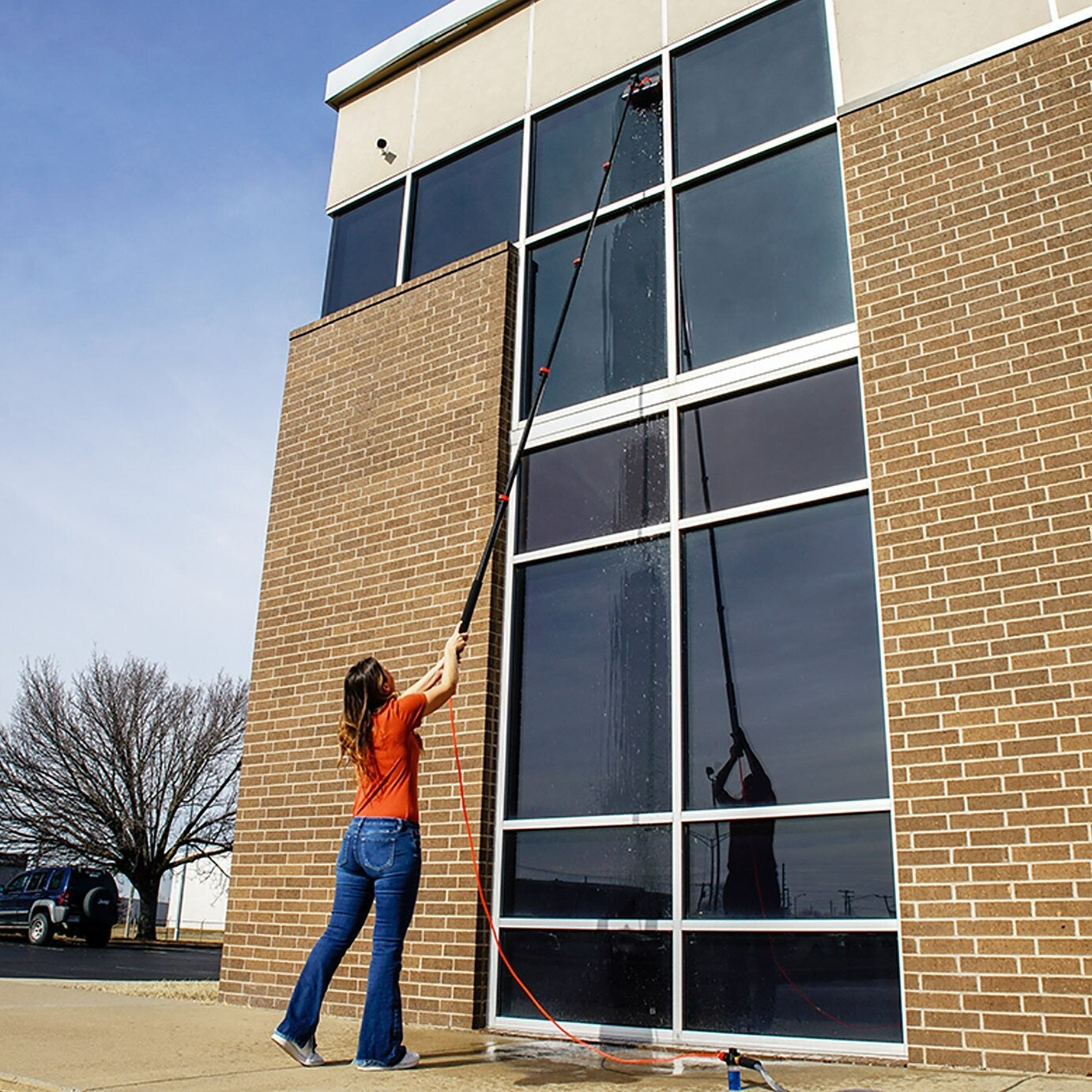 JML Starlyf 7m Telescopic Hydrocleaner Window Cleaning Kit