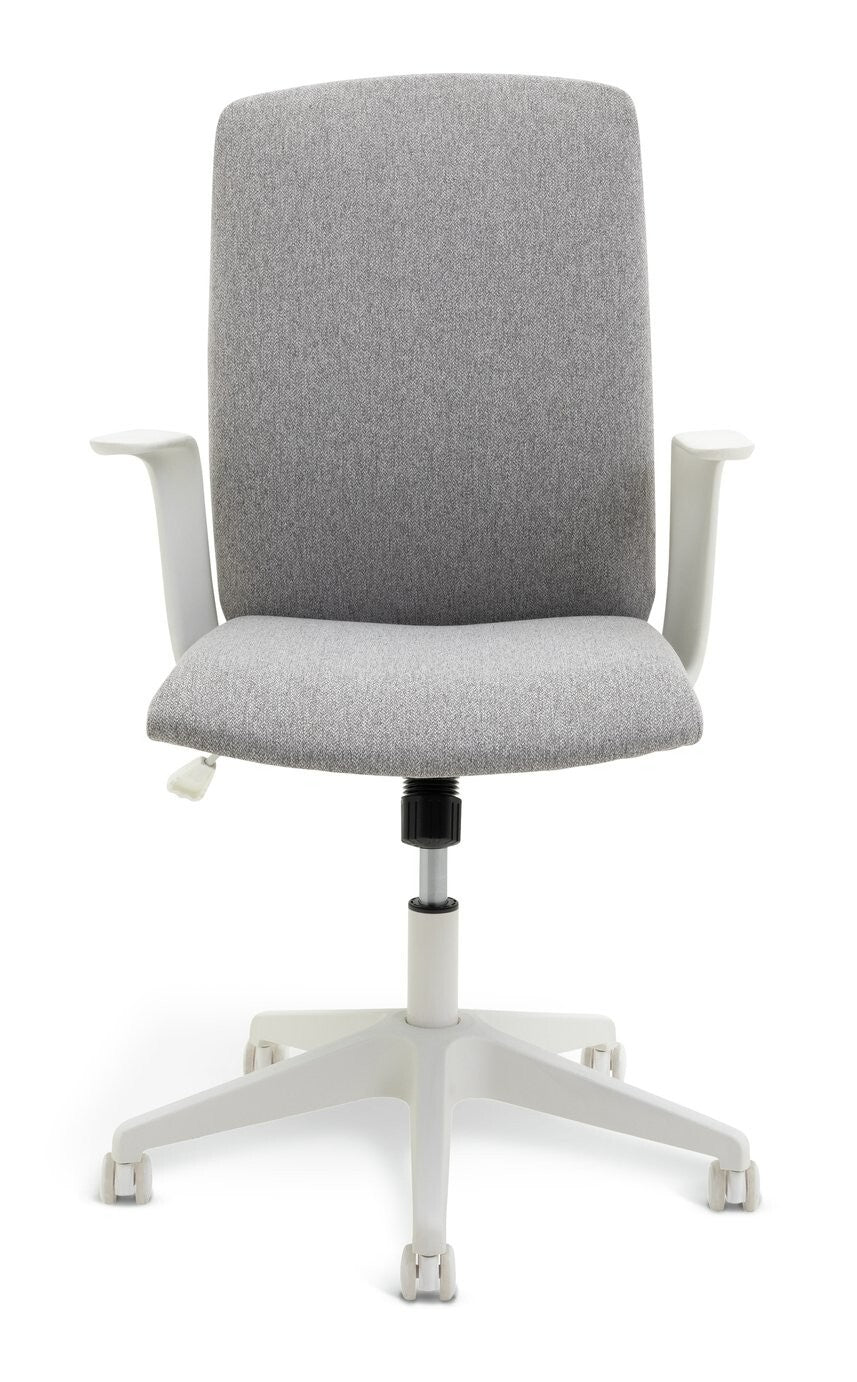 Habitat Hallie Fabric Manager Office Chair - Grey