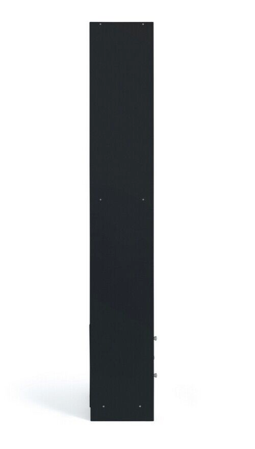 Maine 2 Drawer Bookcase - Black Ash Effect ( B Grade 29351 - 29352 )