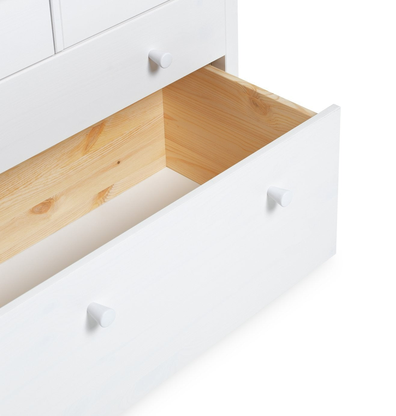 Home Kids Scandinavia 4 Chest of Drawers - White | White Kids Dresser