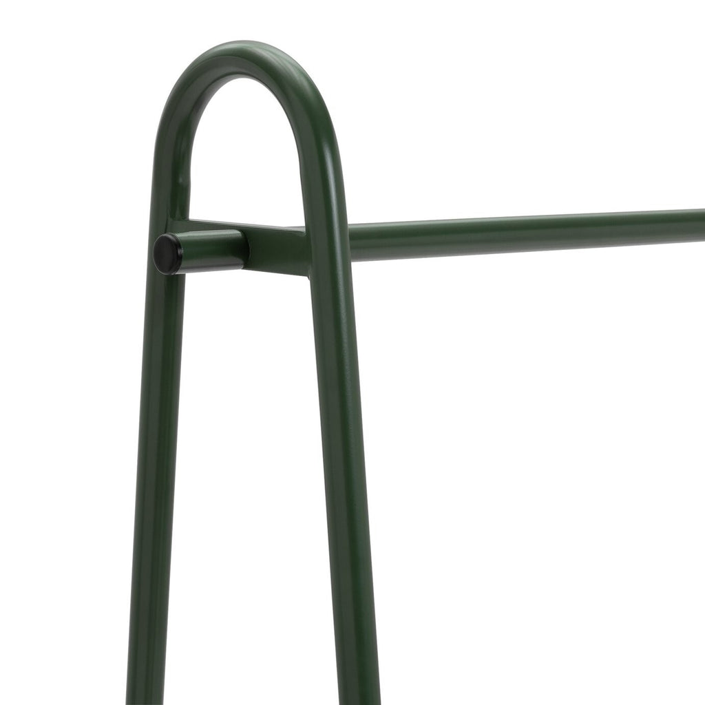 Turner Clothes Rail with Shoe Rack - Green
