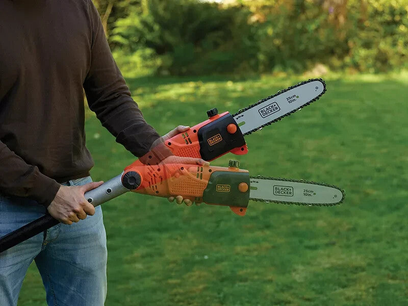 Black + Decker 25cm Corded Pole Saw - 800W