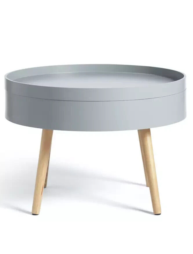 Habitat Skandi Round Coffee Table - Grey