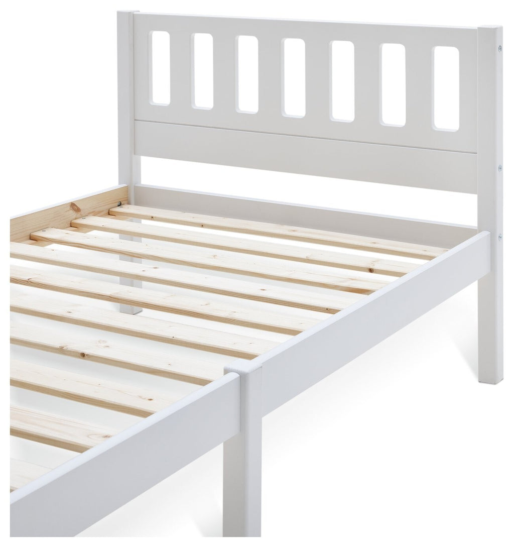 Habitat Ronnie Single Bed Frame - White ( B Grade 9073 )