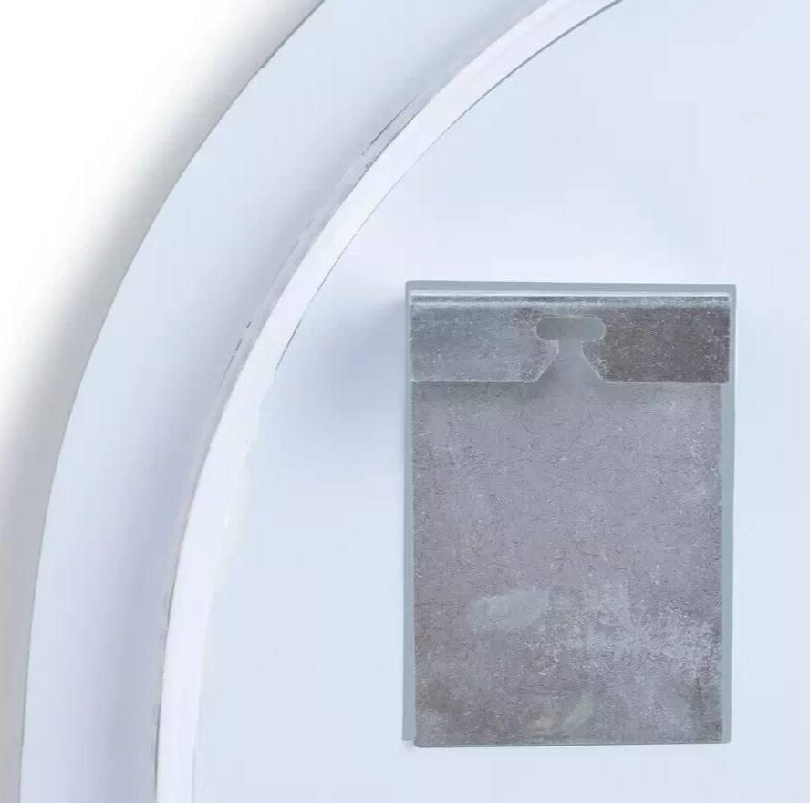 Habitat Large Vertical Backlight LED Mirror - White