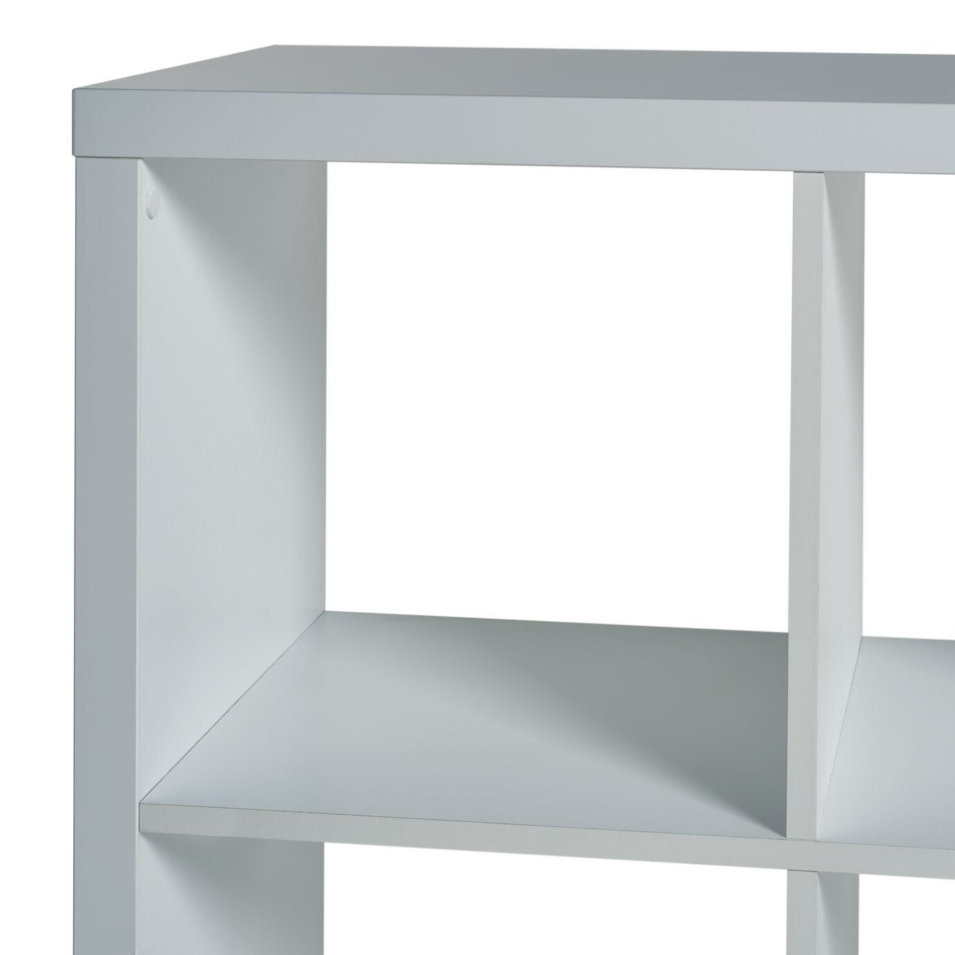Habitat Squares Plus 6 Cube Storage Unit - Grey|Organiser Shelf for Living Room