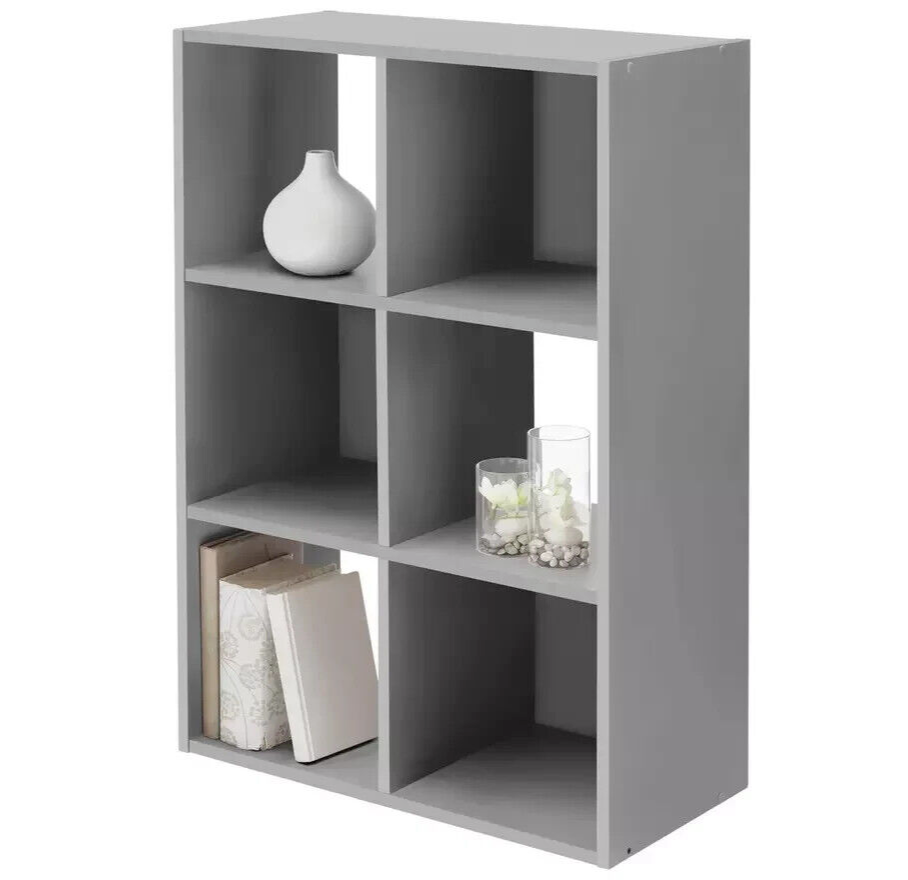 Squares 6 Cube Storage Unit - Grey