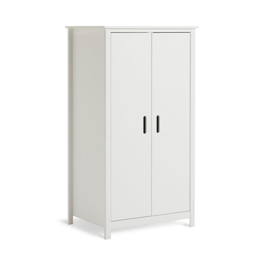 Kids Ronnie Short 2 Door Wardrobe - White