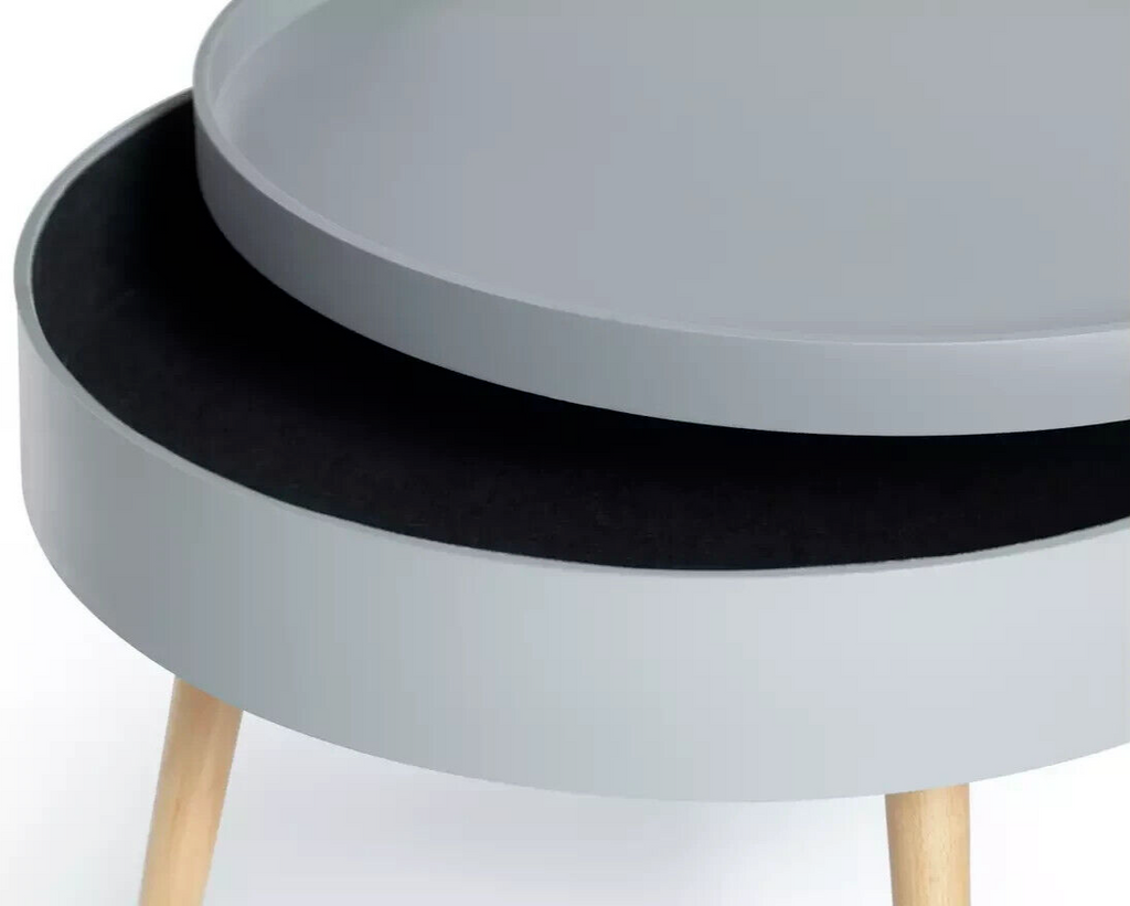 Habitat Skandi Round Coffee Table - Grey