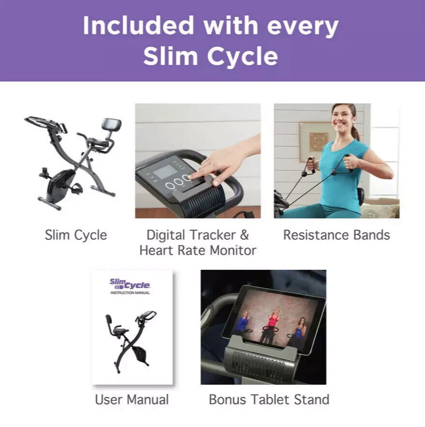 Image Slim Cycle Exercise Bike