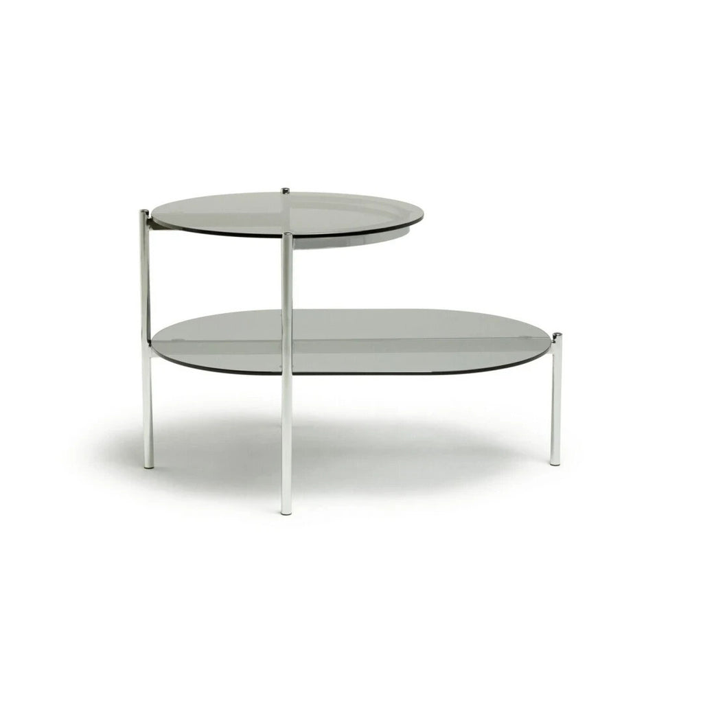 Habitat Neo Tiered Side Table - Chrome