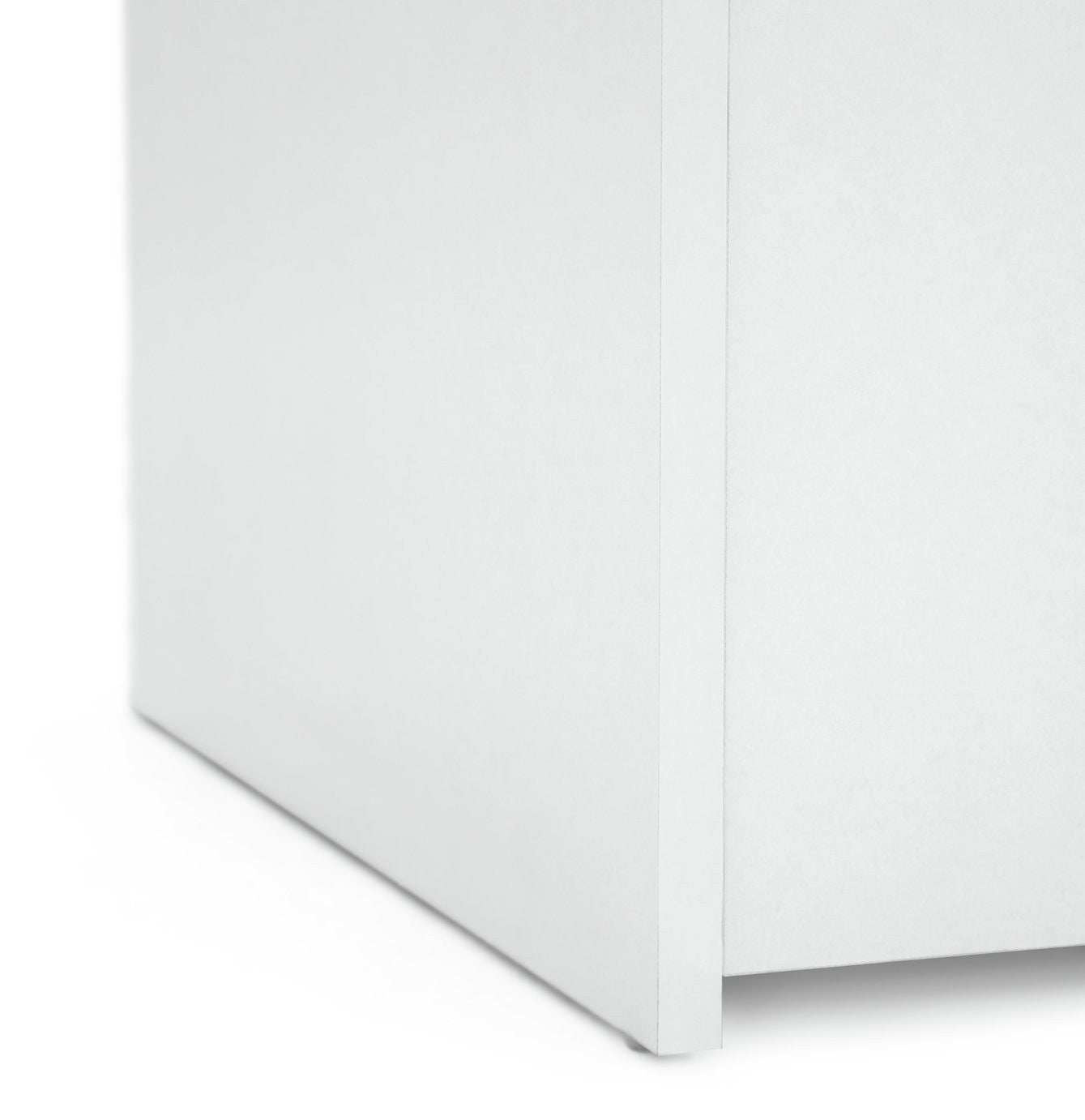 Oldham 2 Door 3 Drawer Wardrobe - White | Double door wardrobe white