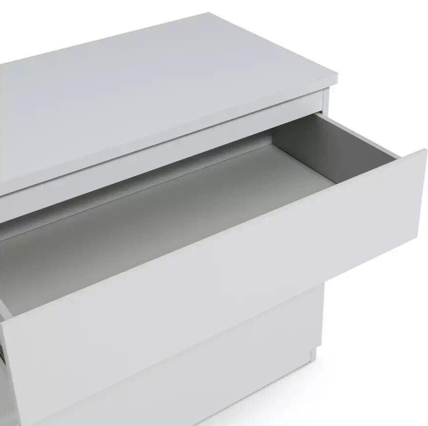 Habitat Jenson Gloss 3 Drawer Chest - White ( B Grade 31382 )