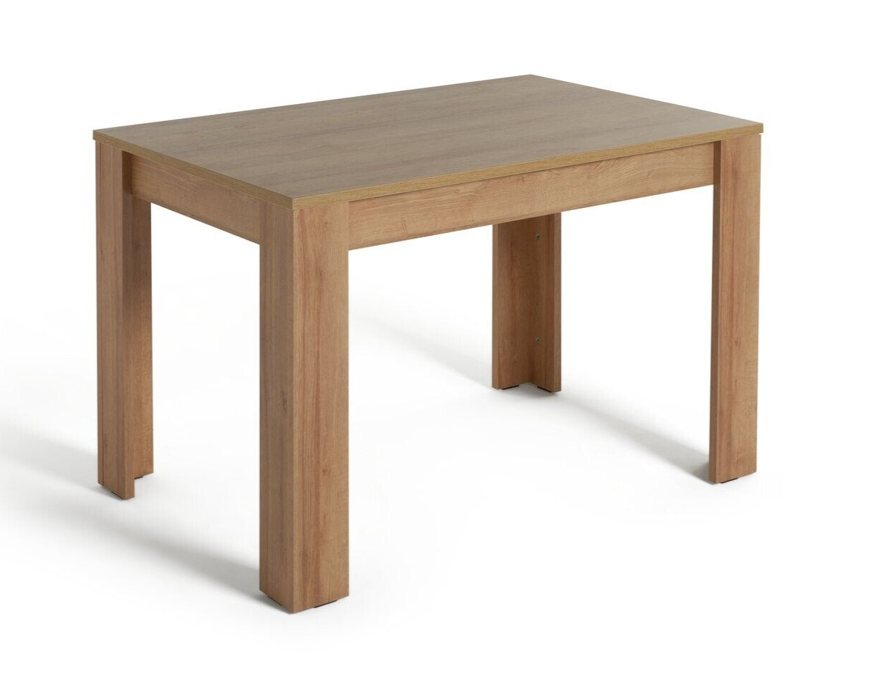 Habitat Miami 4 Seater Dinner Table - Oak Effect