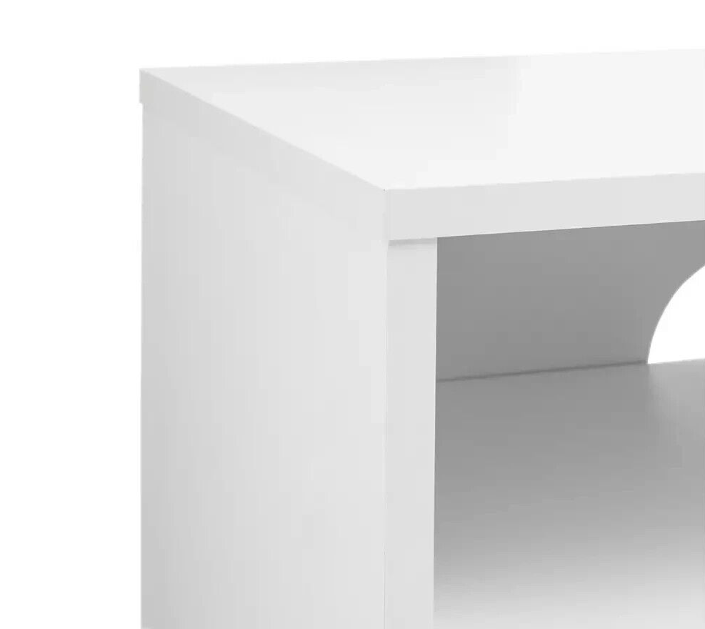 Malibu Wide TV Unit - White