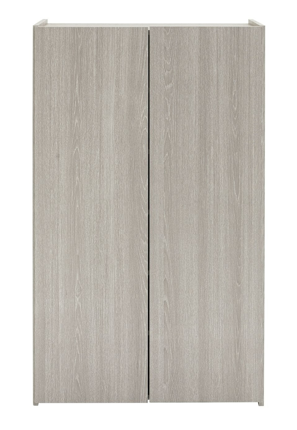 Seville 2 Door Shoe Storage Cabinet - Grey & Oak ( B Grade 41093 -  41092 )