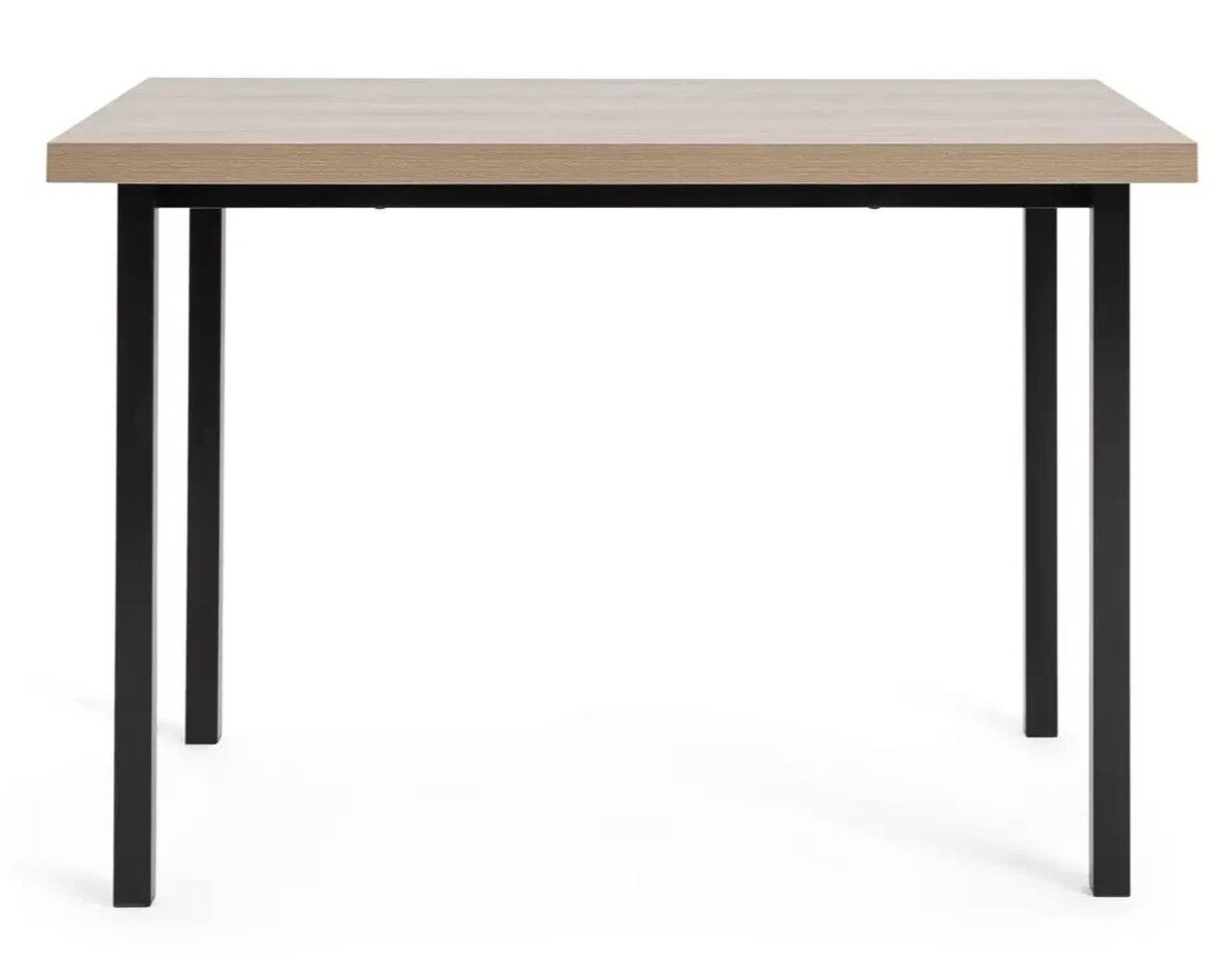 Habitat Zayn Wood Effect Dining Table & 2 Natural Benches