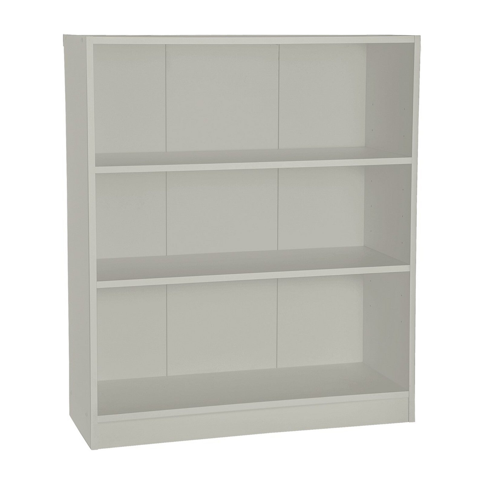 Malibu Short Wood Effect Bookcase - Grey