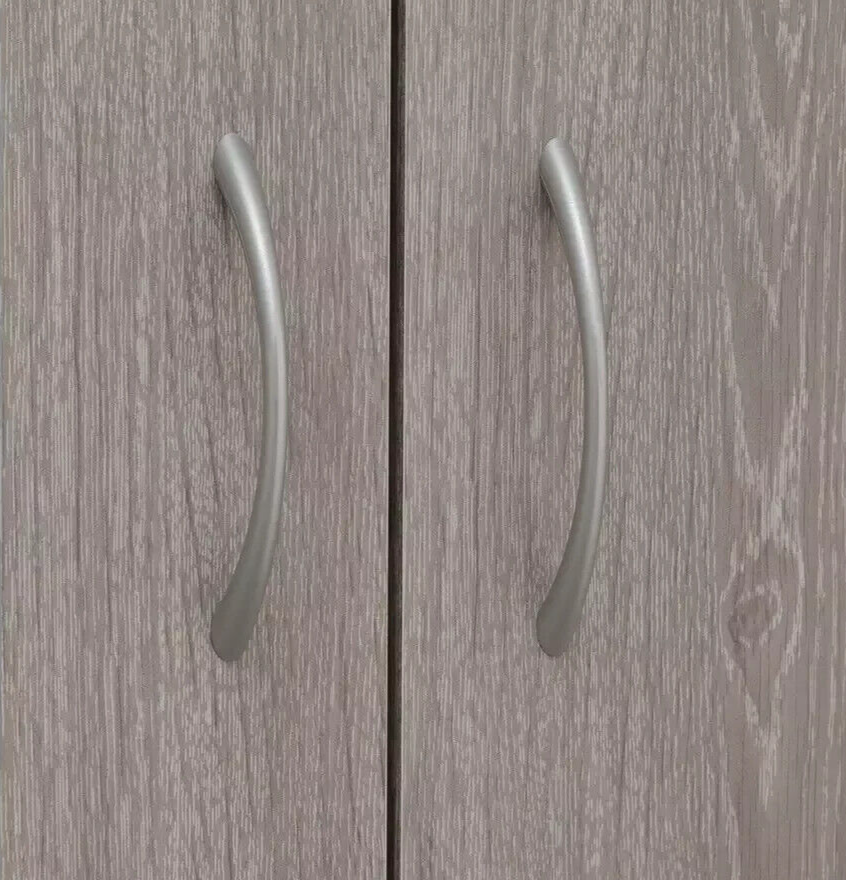 Seville 2 Door Wardrobe - Grey Oak Effect ( B Grade )