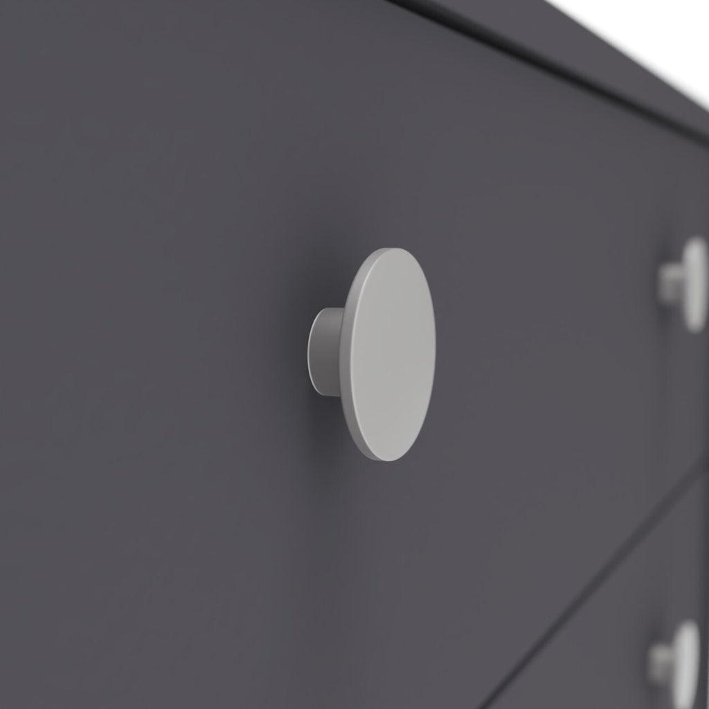 Seville 2 Piece 1 Door Wardrobe Set - Anthracite ( B Grade 40117 - 40120 )