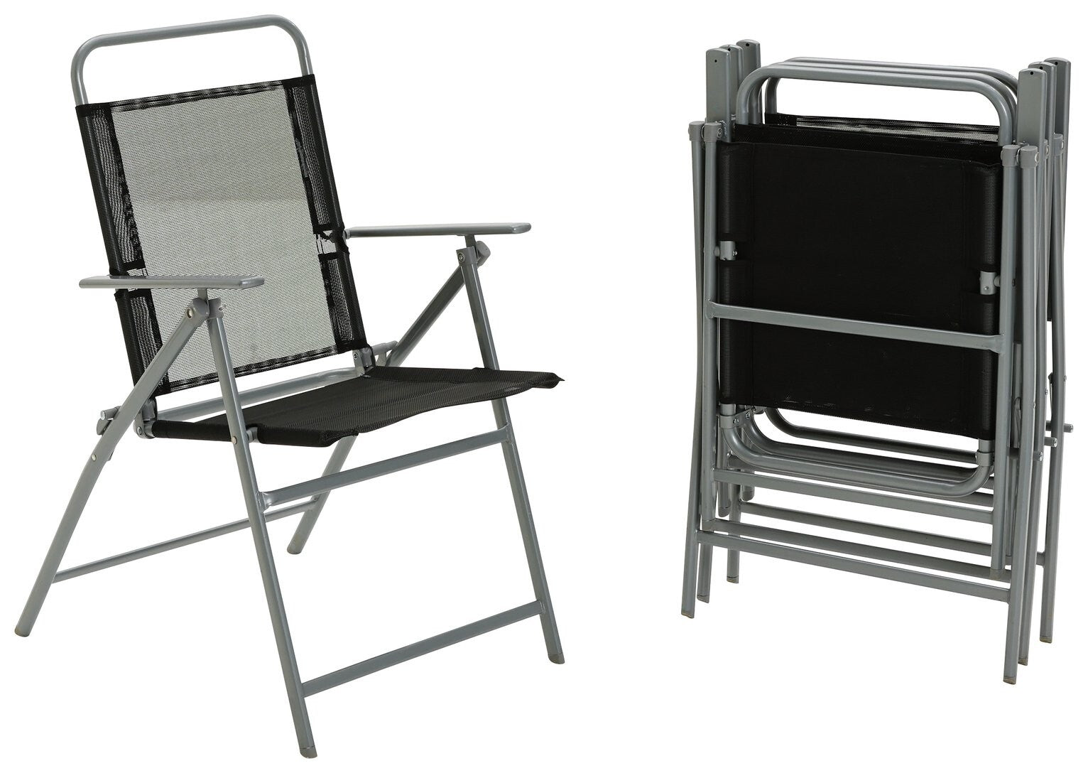 Atlantic 4 Seater Garden Furniture Set - Table and Chairs Patio Set - No Parasol