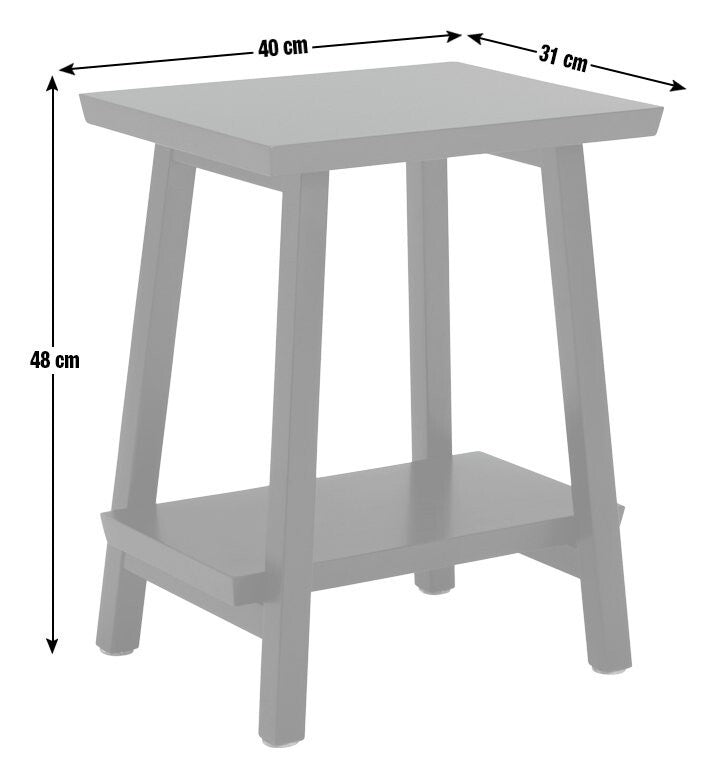 Habitat Kyoto Side Table - Cinnamon