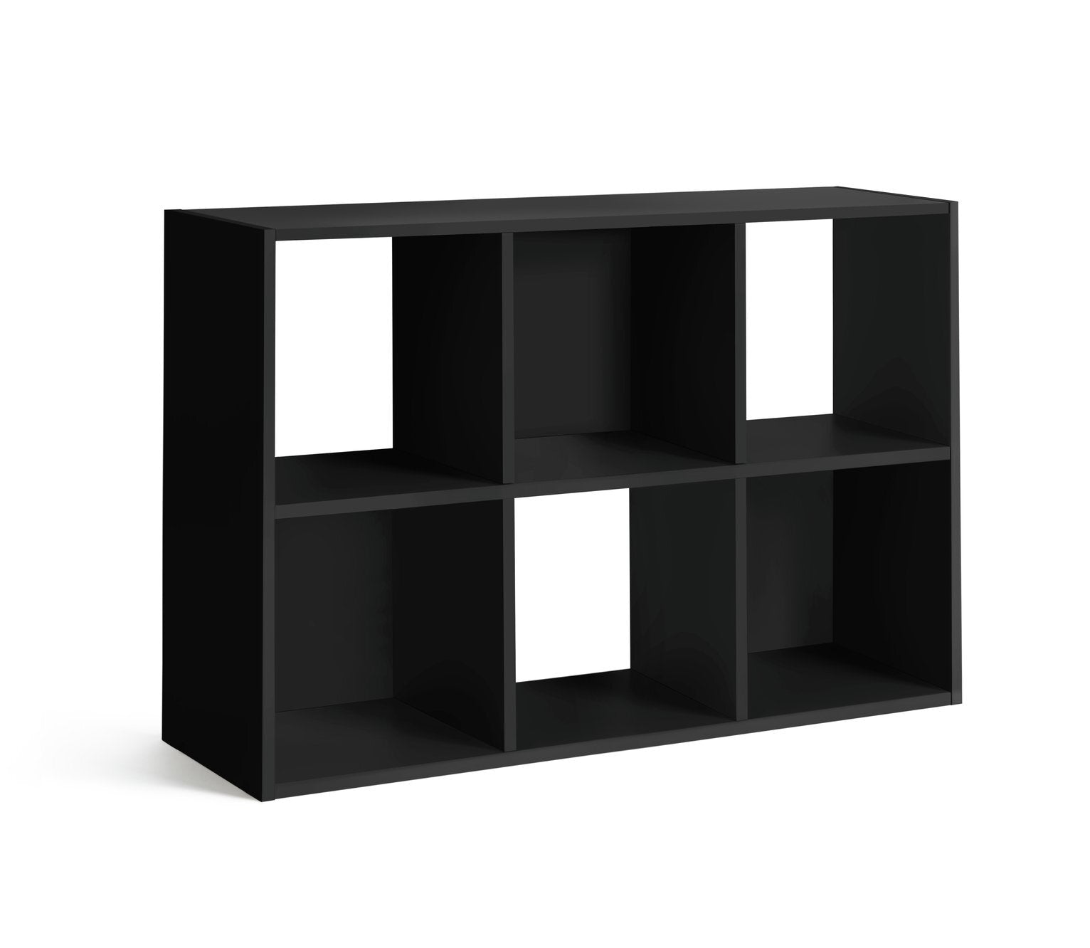 Squares 6 Cube Storage Unit - Black