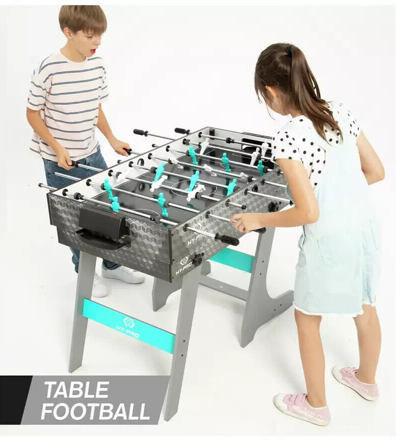 Hy-Pro 8 in 1 Folding Multi Games Table | Football Pool Table Tennis Kids Game