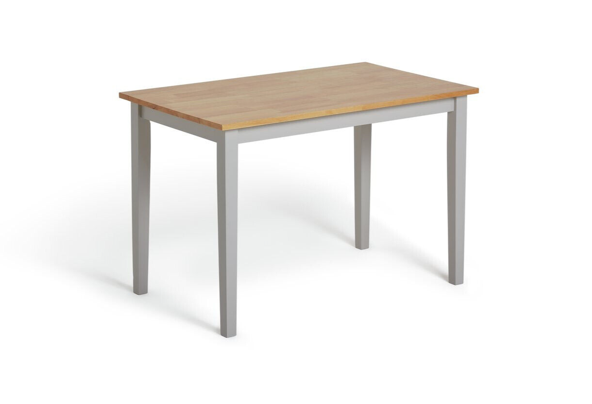 Chicago Solid Wood Table - Grey